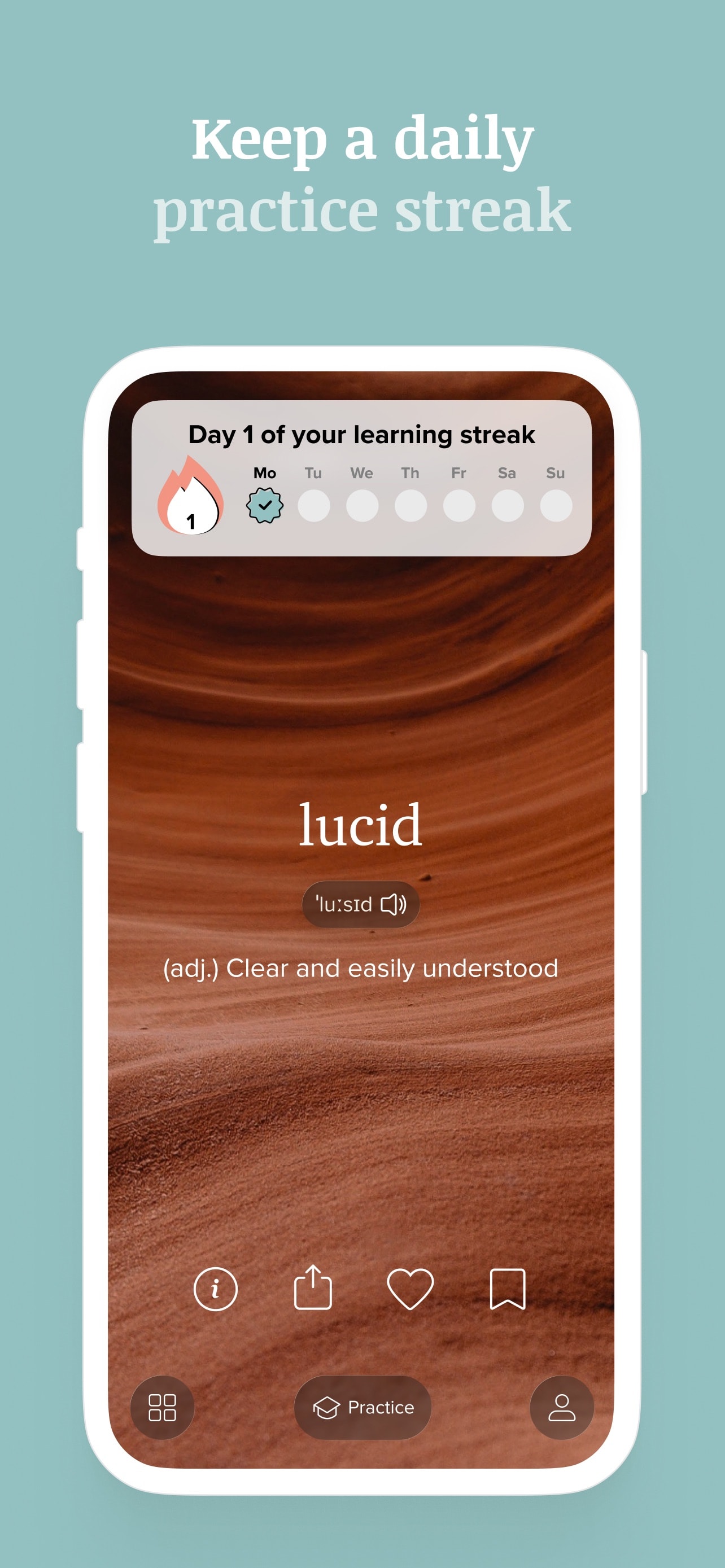 Store screenshots screen from the Vocabulary - Learn words daily app, capture 8