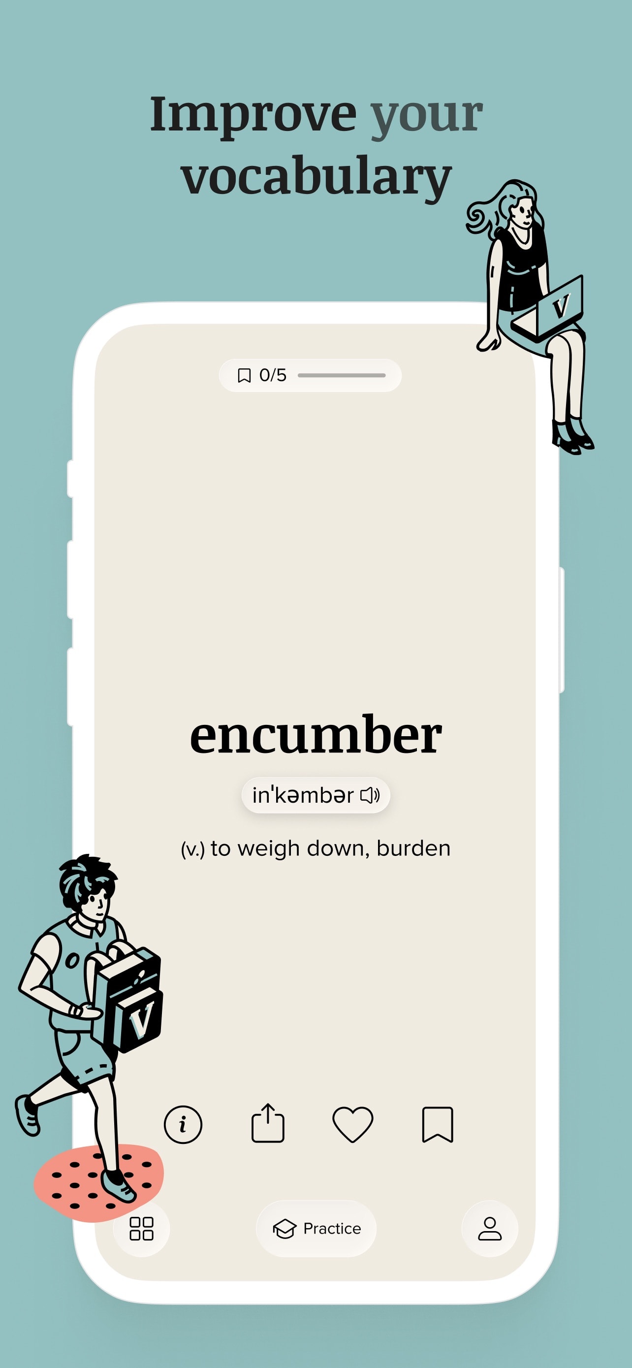 Store screenshots screen from the Vocabulary - Learn words daily app, capture 1