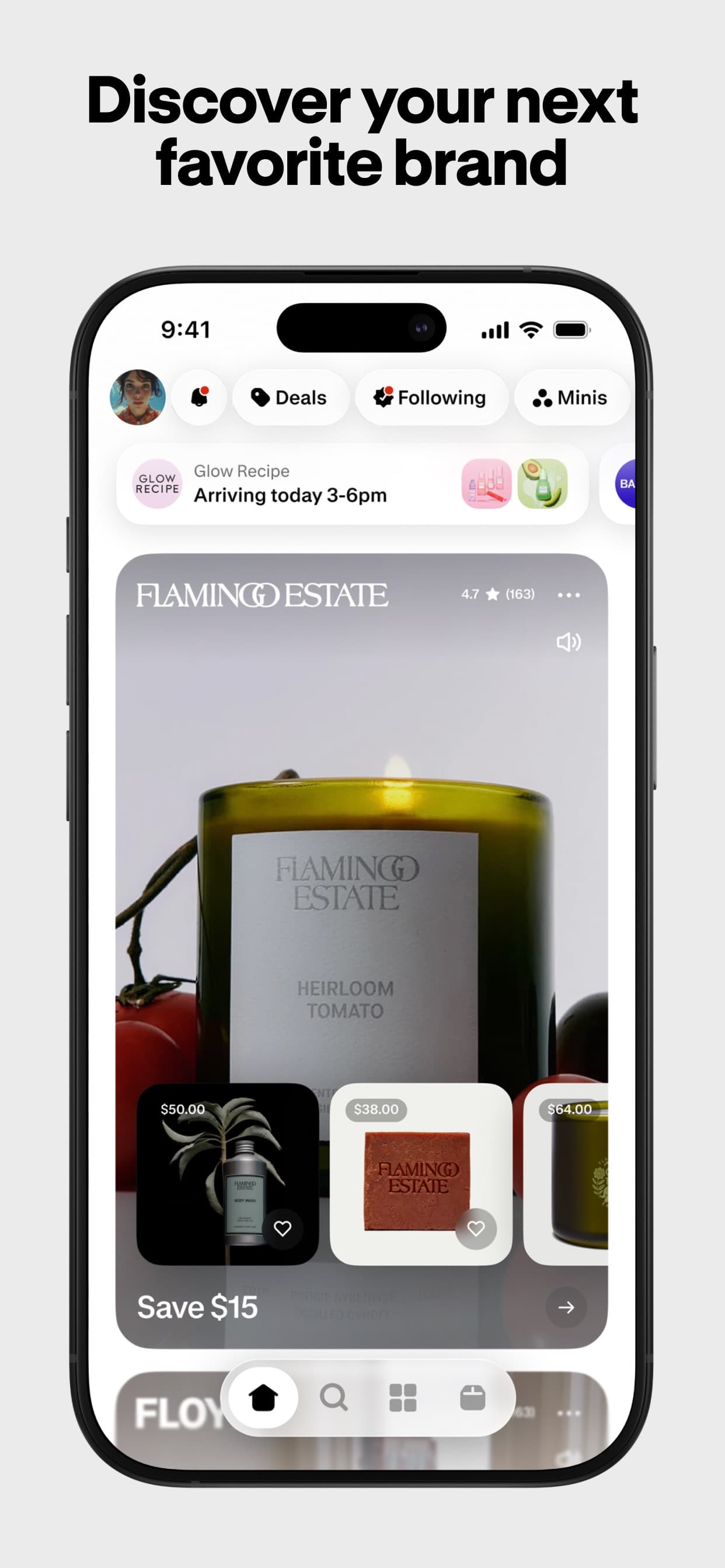 Écran Captures de store de l'app Shop: vos marques préférées, capture 1