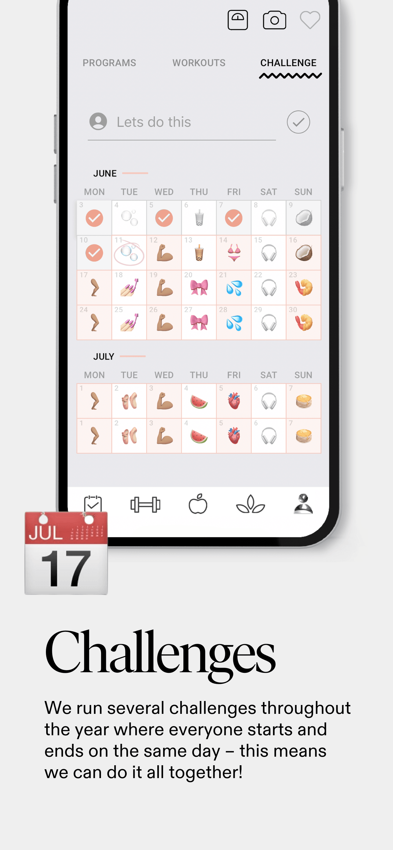 Store screenshots screen from the Tammy Fit app, capture 9