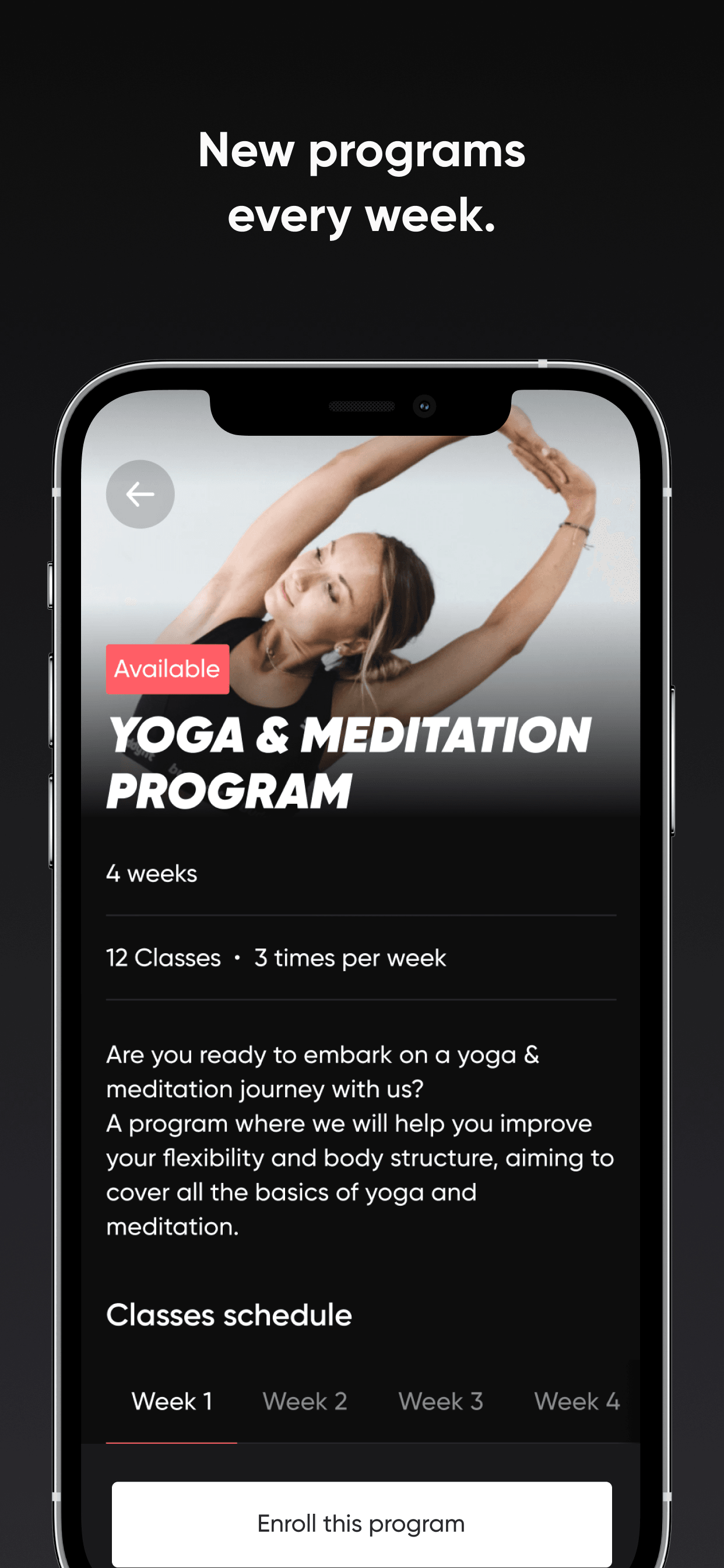 Écran Captures de store de l'app Buddyfit: Fitness & Pilates, capture 6