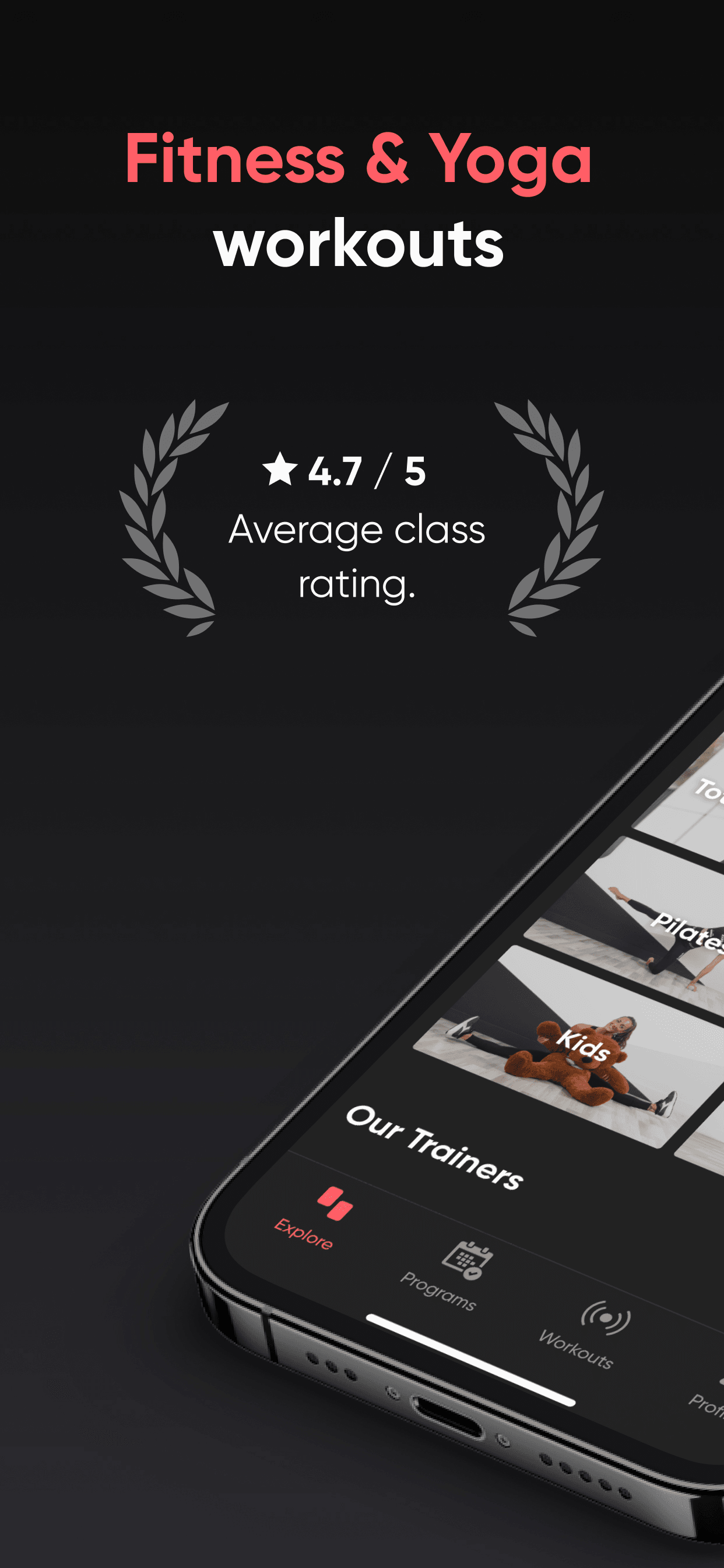 Écran Captures de store de l'app Buddyfit: Fitness & Pilates, capture 2