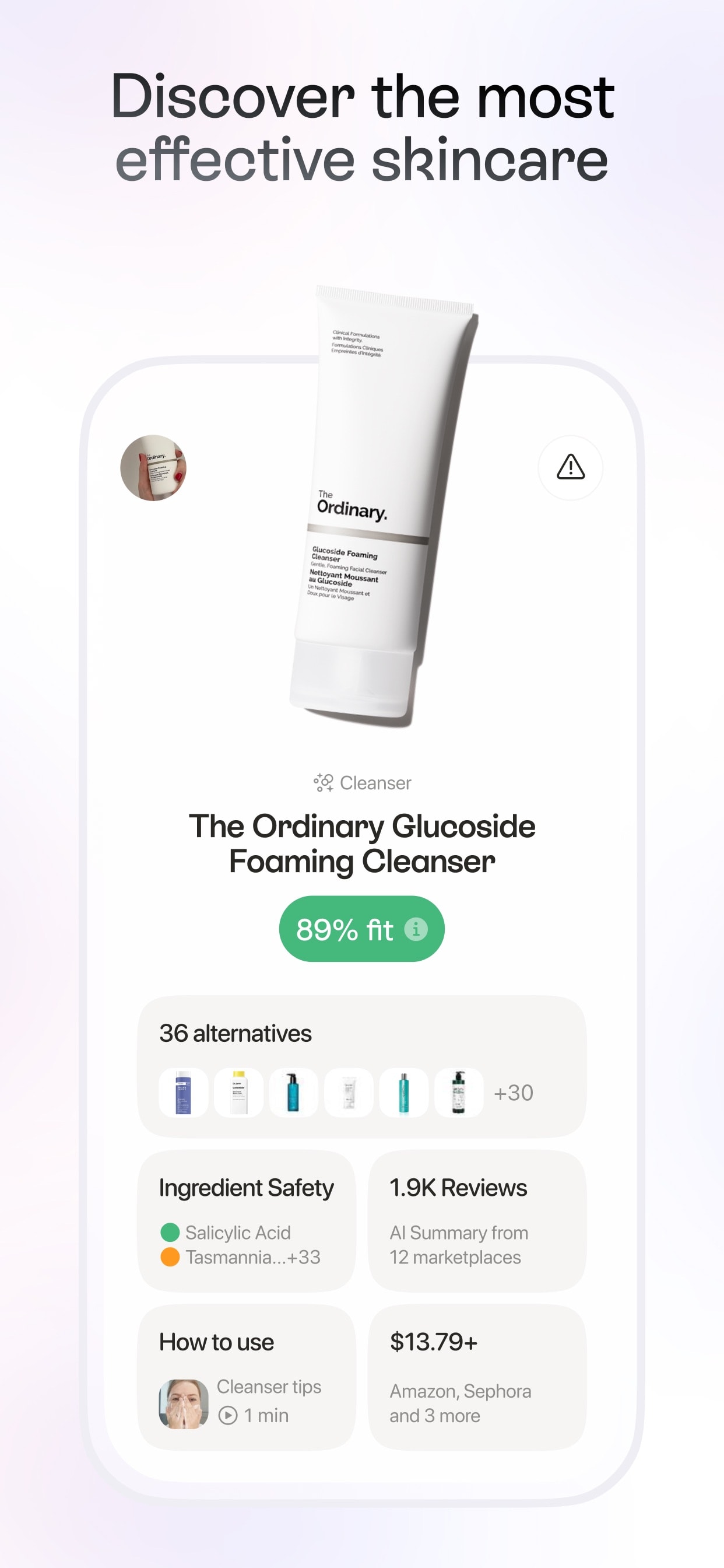 Store screenshots screen from the Lovi - AI Skin Care Scanner app, capture 5