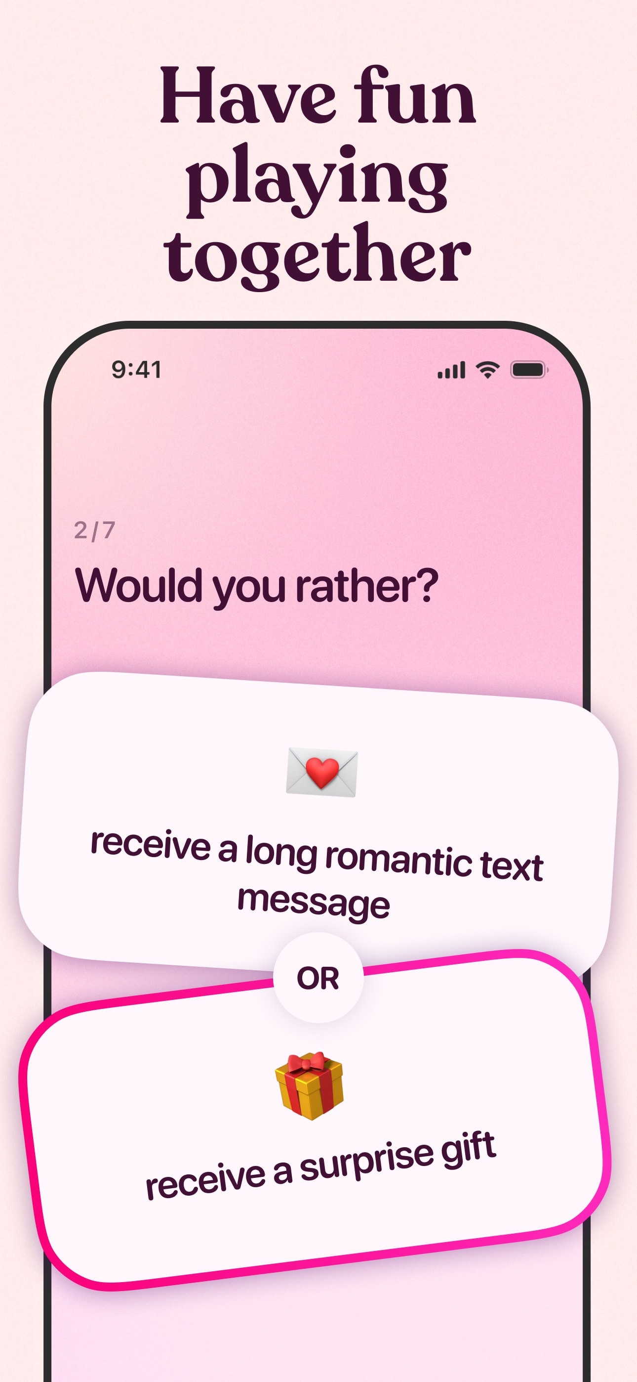 Store screenshots screen from the Couple Joy - Relationship App app, capture 5