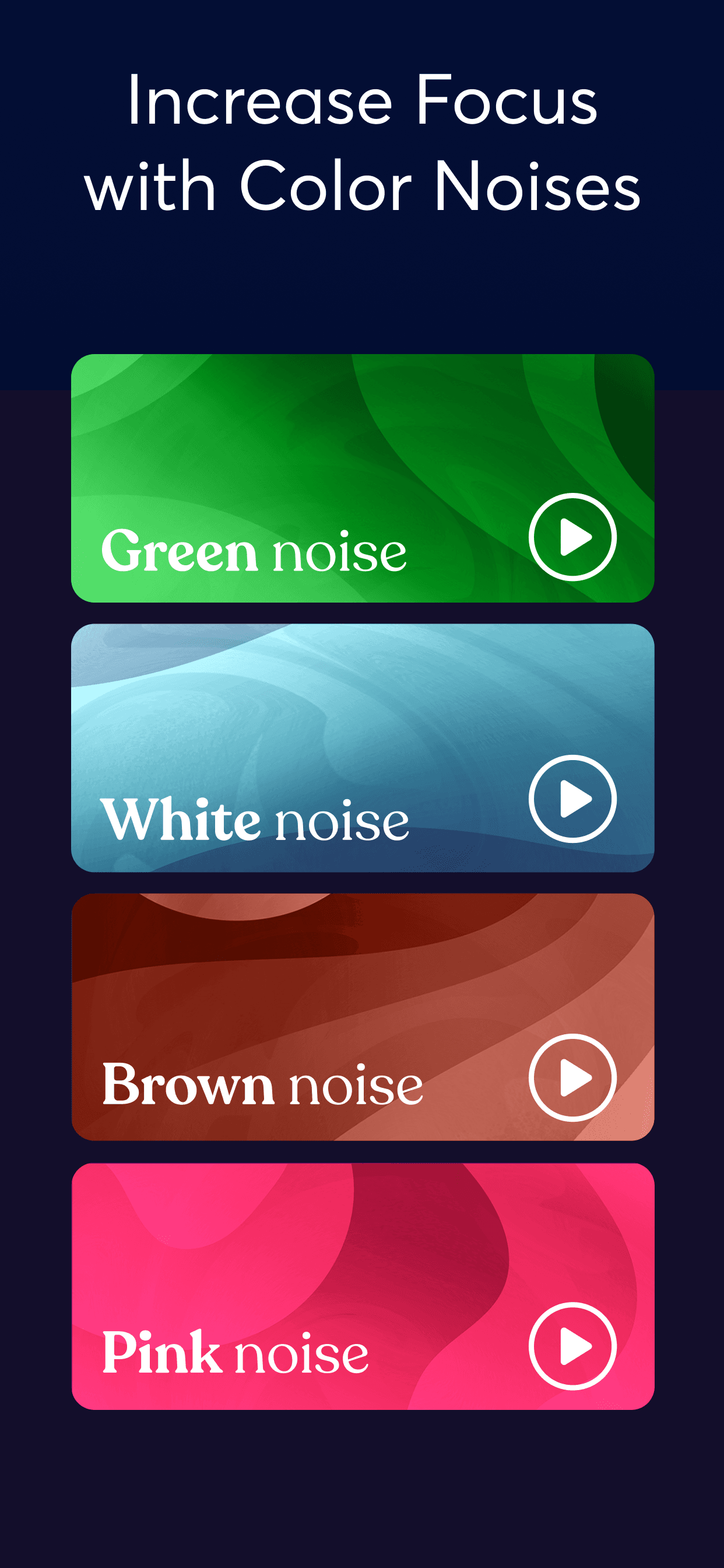 Store screenshots screen from the BetterSleep: Relax and Sleep app, capture 1