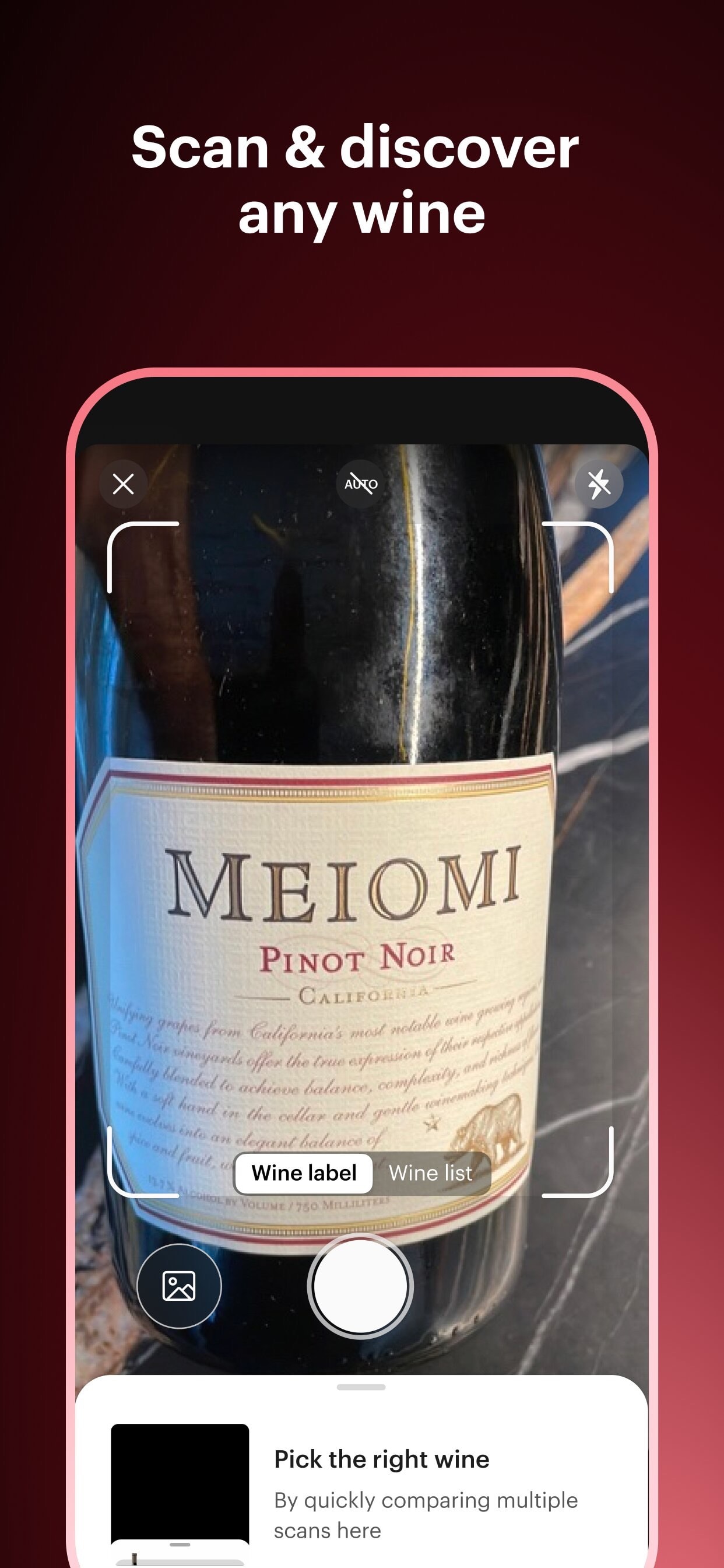 Store screenshots screen from the Vivino: Drink the Right Wine app, capture 2