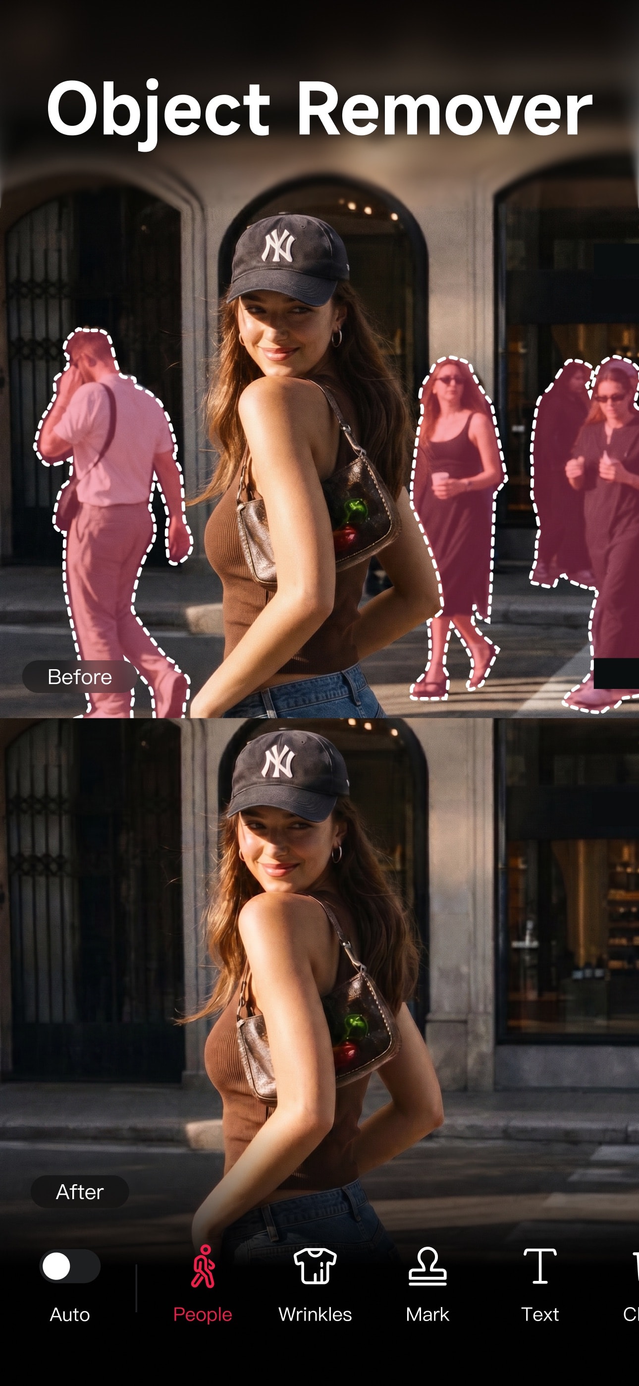 Store screenshots screen from the Meitu- AI Photo & Video Editor app, capture 3