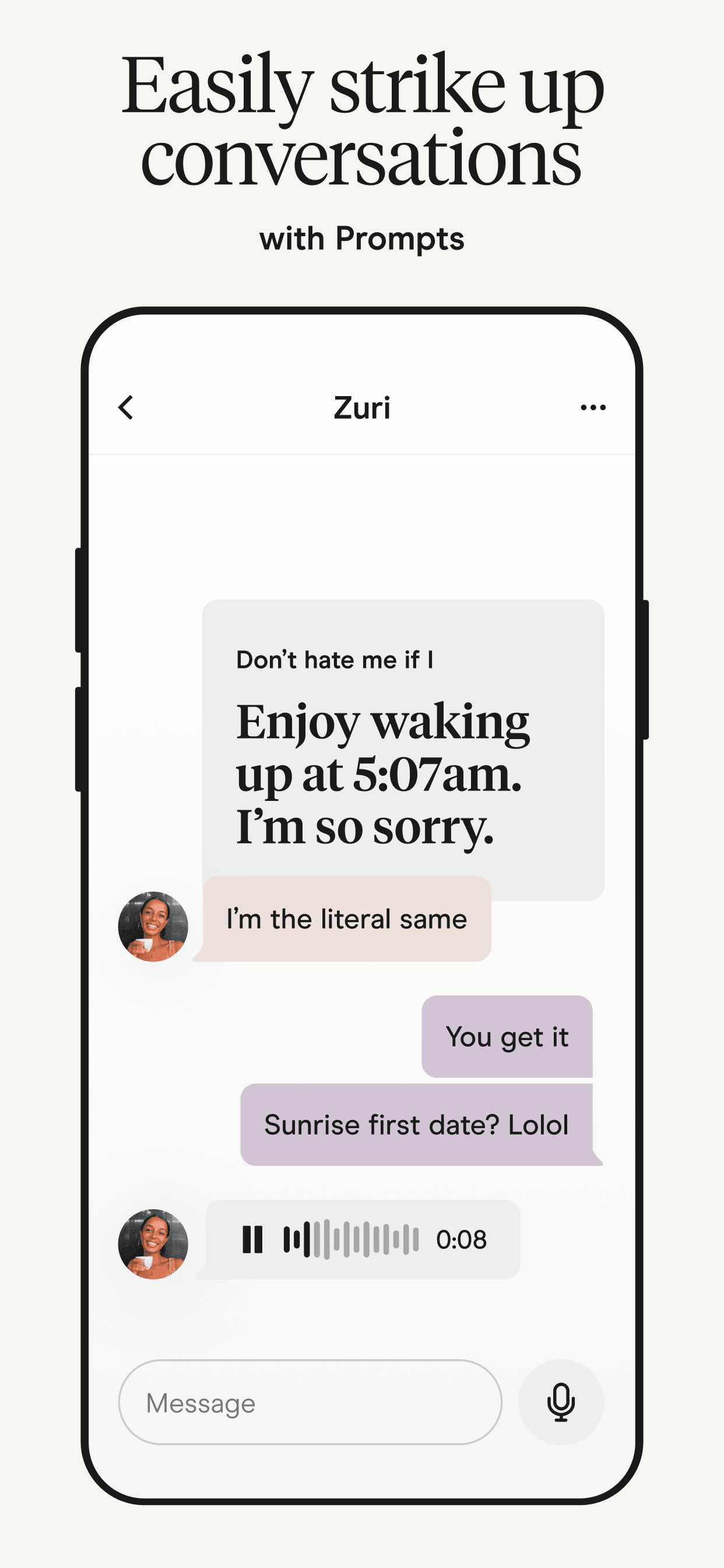 Store screenshots screen from the Hinge Dating App: Match & Date app, capture 5