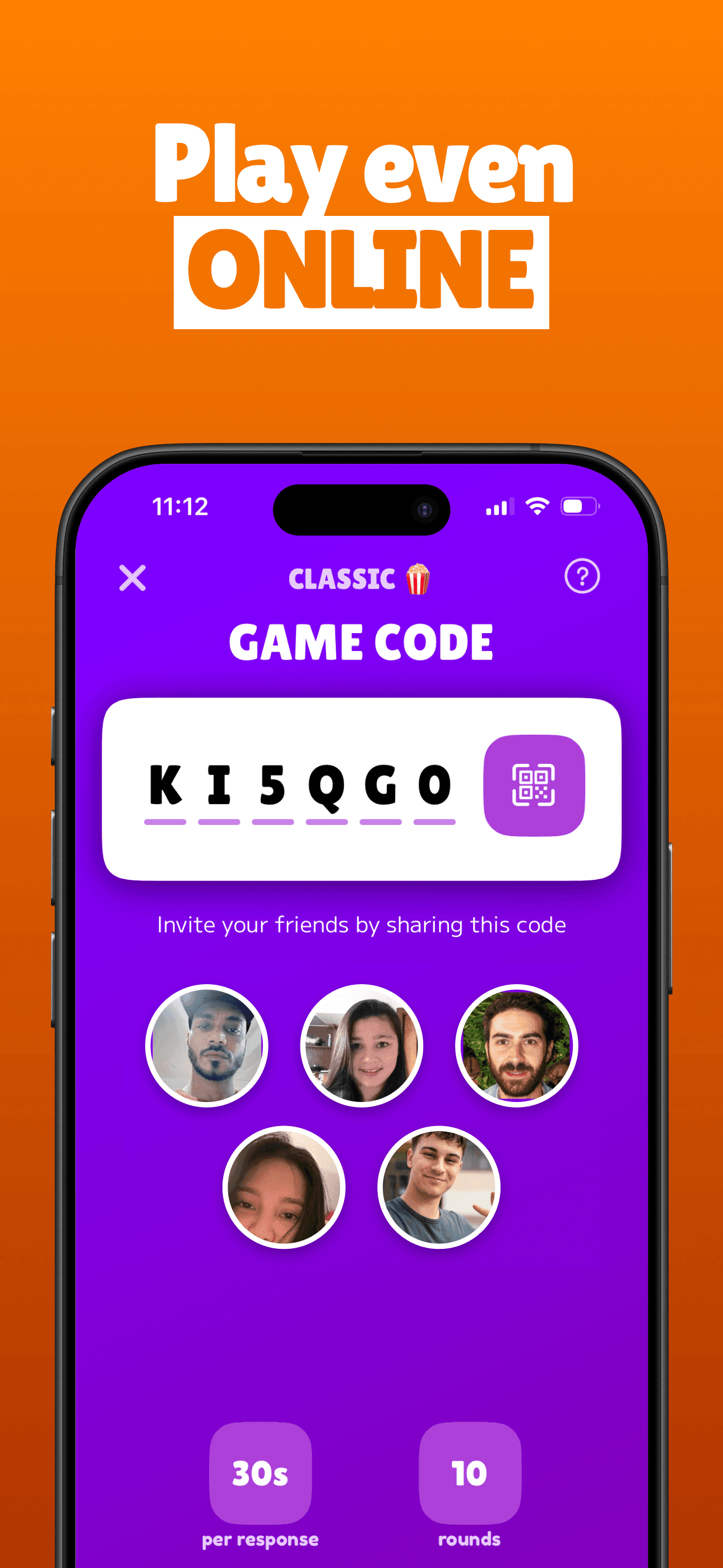 Store screenshots screen from the Insight: Group Party Games app, capture 7