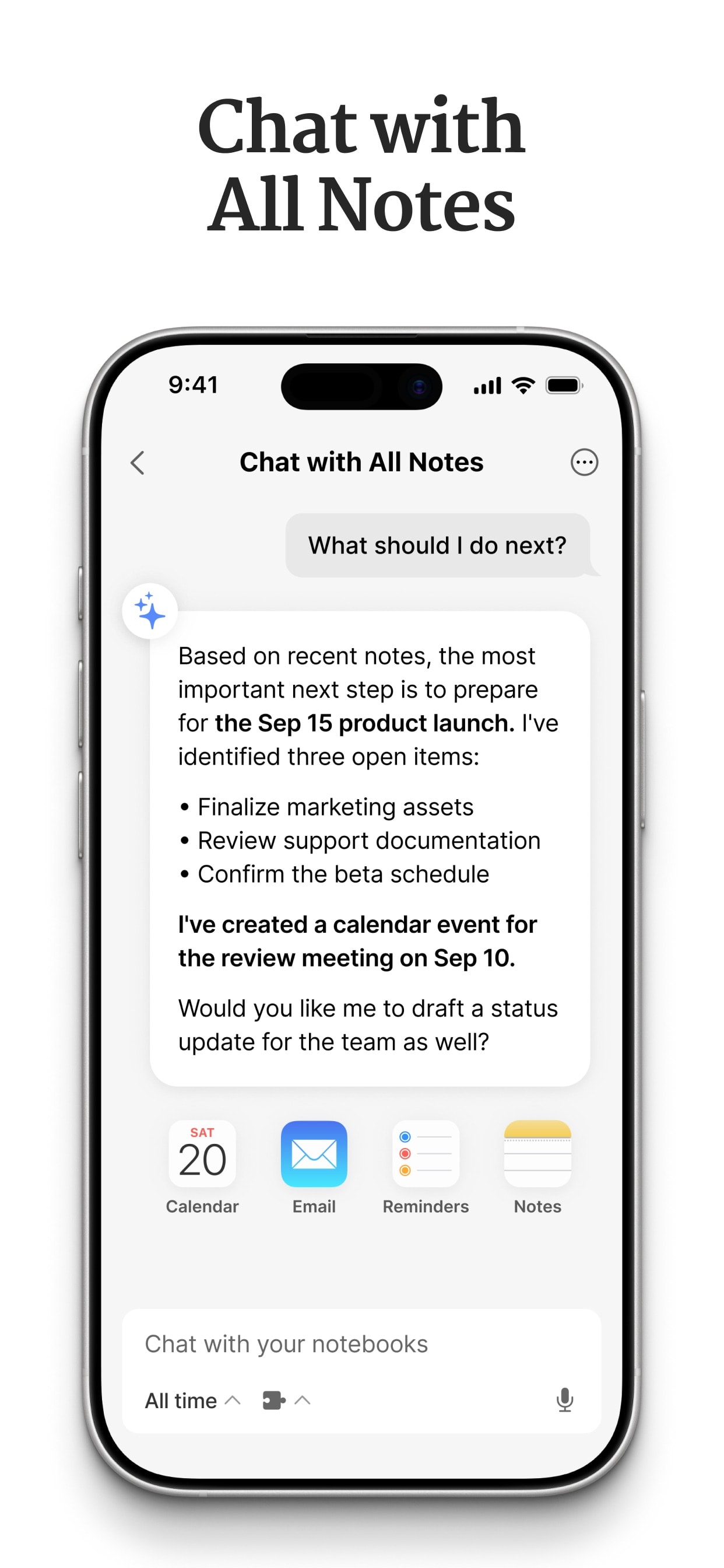 Store screenshots screen from the HyNote: AI Note Taker, Summary app, capture 6