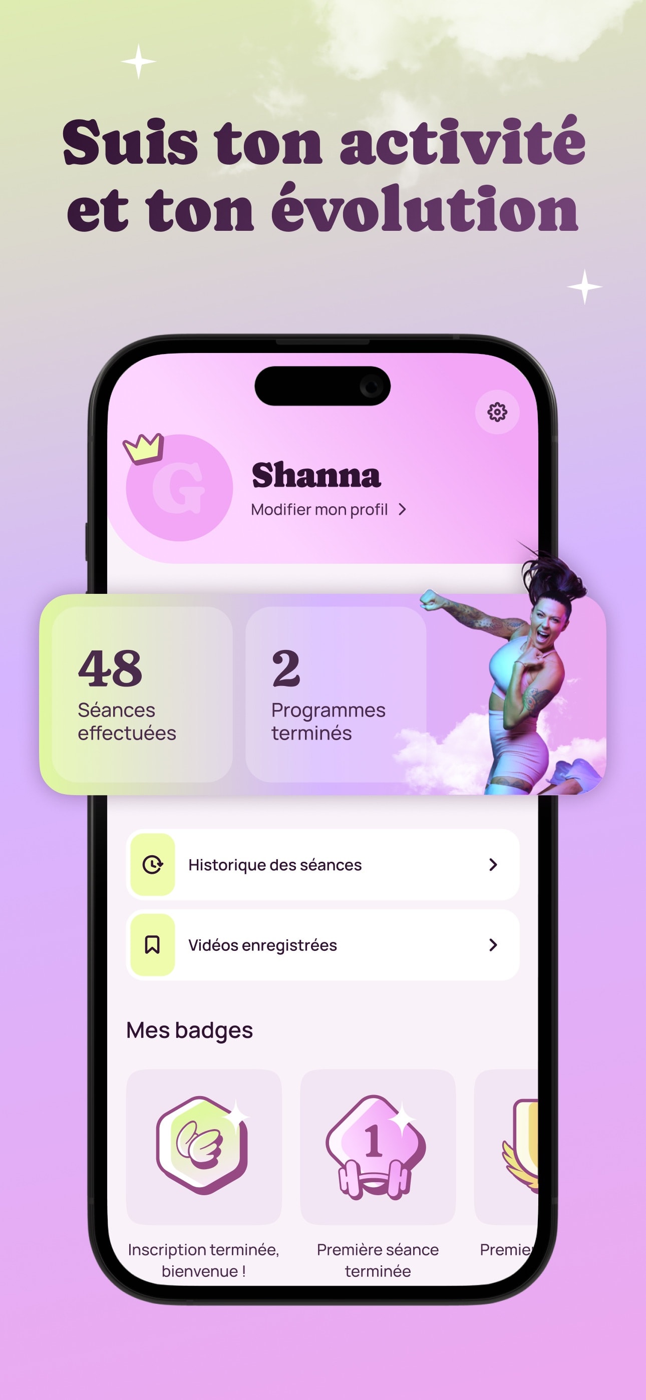 Store screenshots screen from the Fitness Camp: Sport, Nutrition app, capture 4
