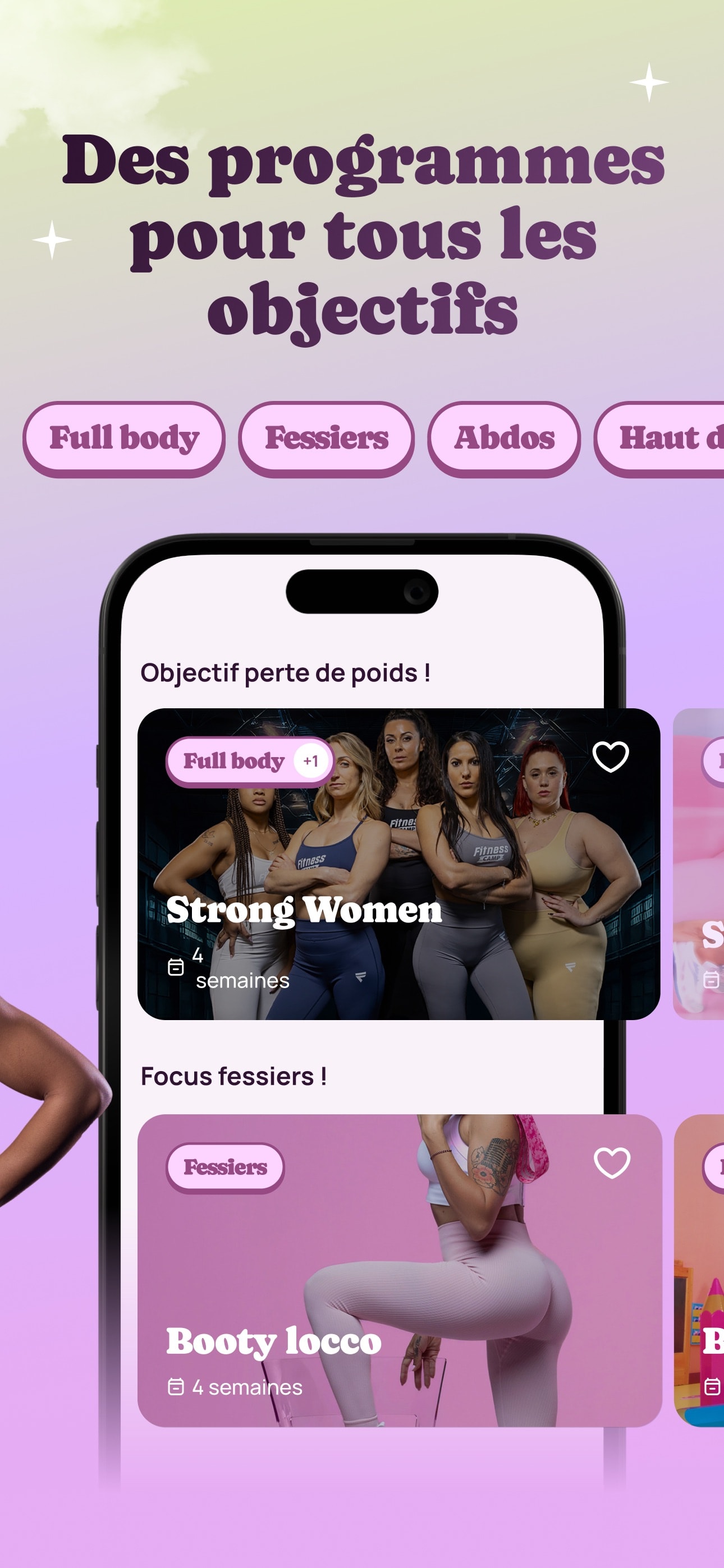 Store screenshots screen from the Fitness Camp: Sport, Nutrition app, capture 2